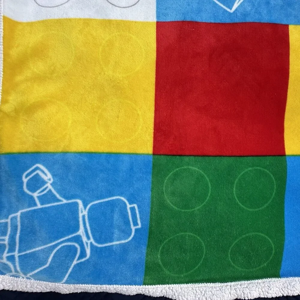 Official LEGO Vip Fleece Blanket 5007622 Plush Throw Fabric for DIY Upcycling Se